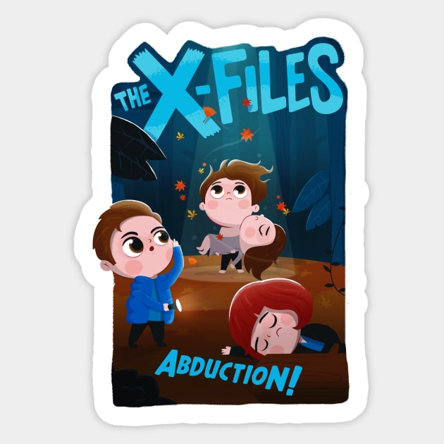 X-Files Pilot Sticker by rafaelkoff